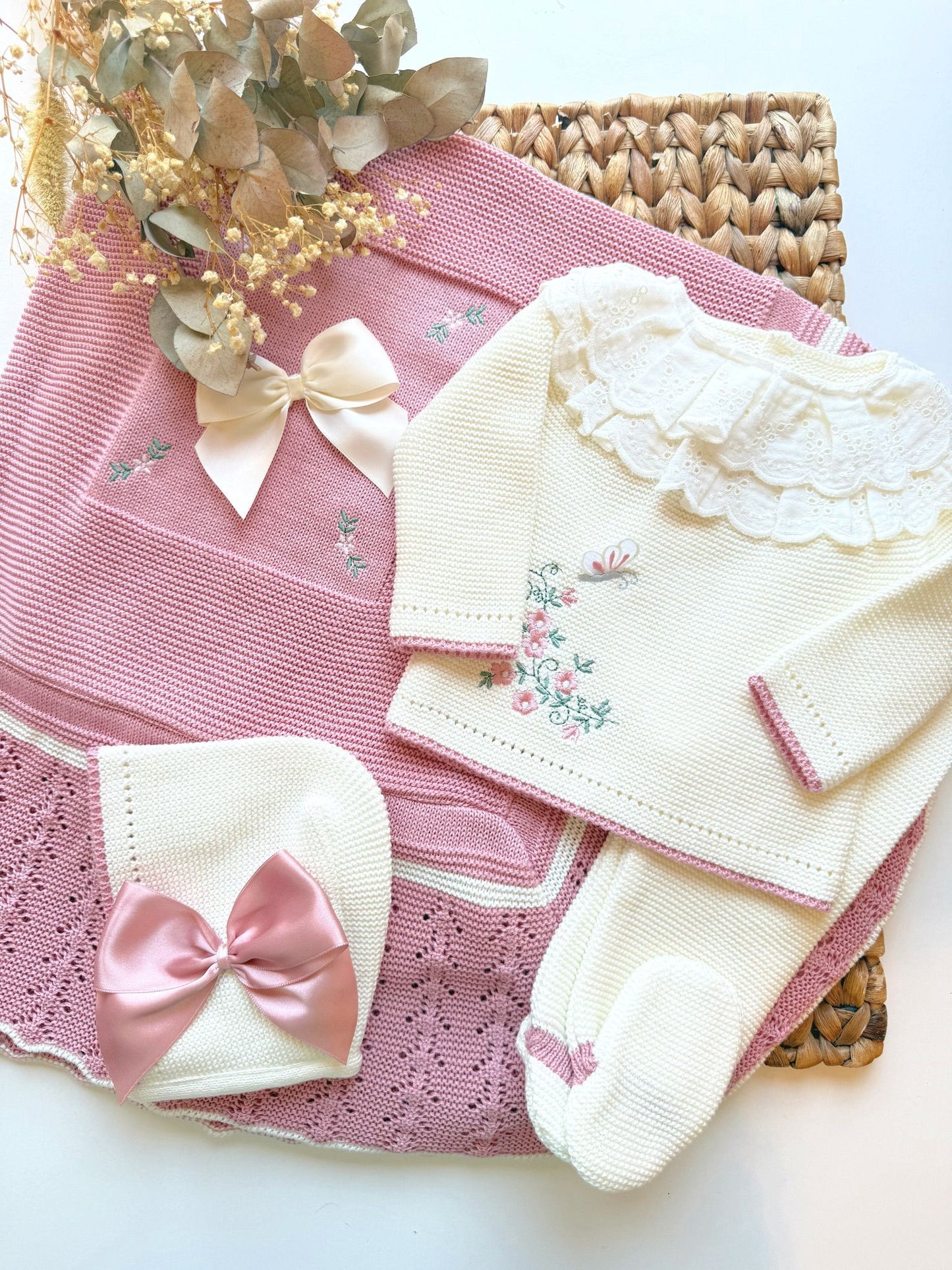 Pack MARIPOSA PERLA-ROSA VIEJO