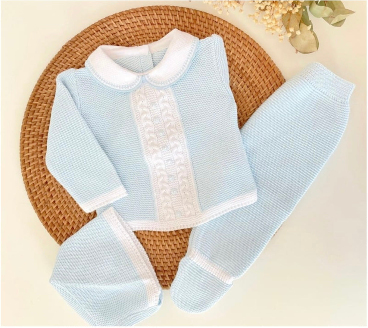 Traje suances niño azul