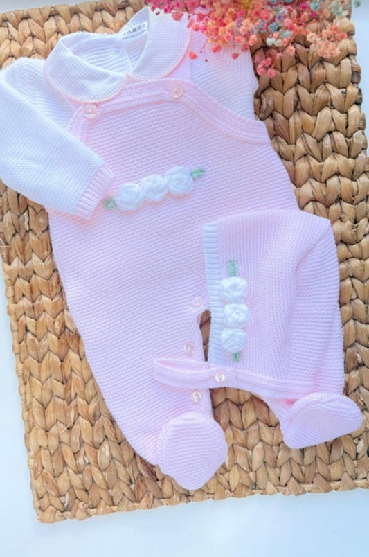 Set nacimiento Flores Rosa