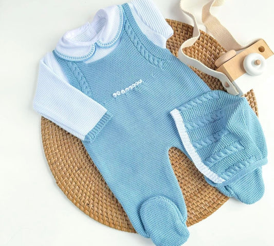 Set Noah azul cobalto