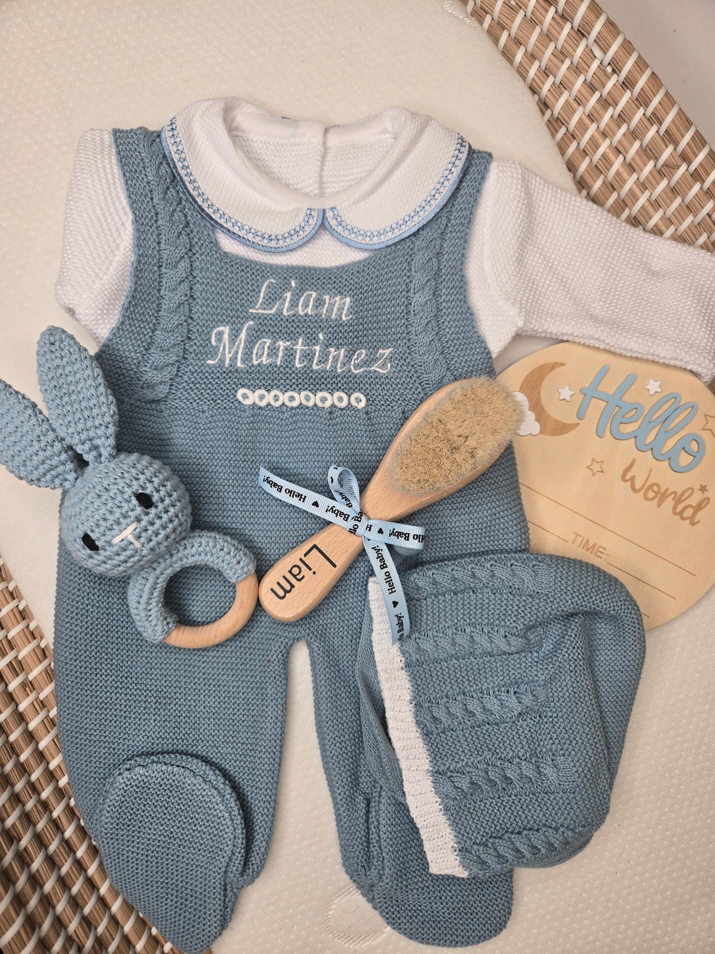 💙 PACK de Primera Puesta Personalizado – Azul cobalto
