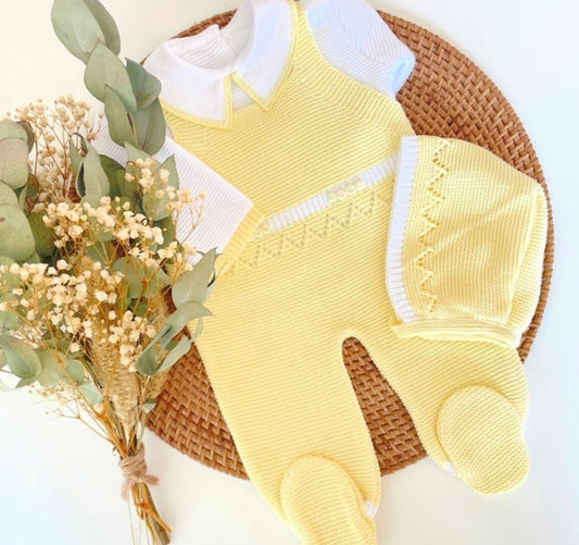 PETO AMARILLO Y BLANCO