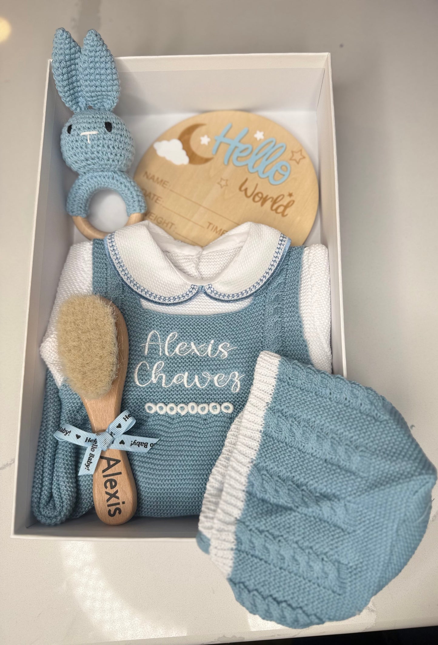 💙 PACK de Primera Puesta Personalizado – Azul cobalto