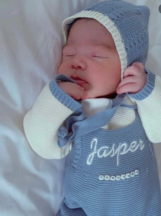 Set Noah azul cobalto