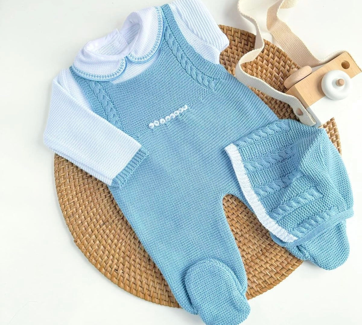 Set Noah azul cobalto