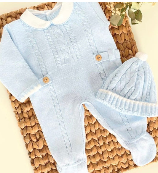 Pijama azul